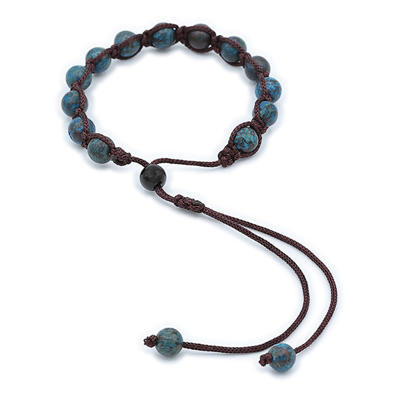 Bracciale&#x20;Kensh&#xF2;&#x20;Cuore&#x20;H004&#x20;Quarzo&#x20;Mosanite&#x20;Blu