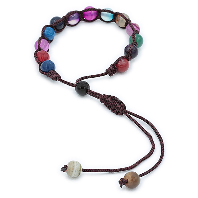 Bracciale Kenshò Cuore H008 Agata Mix