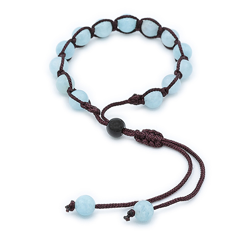 Bracciale Kenshò Cuore H015 Giada Blu Sky
