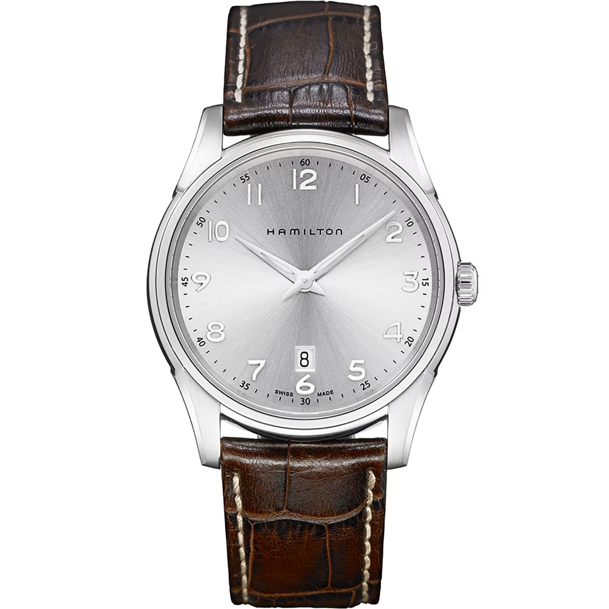 Orologio acciaio Hamilton Jazzmaster Thinline Quartz H38511553