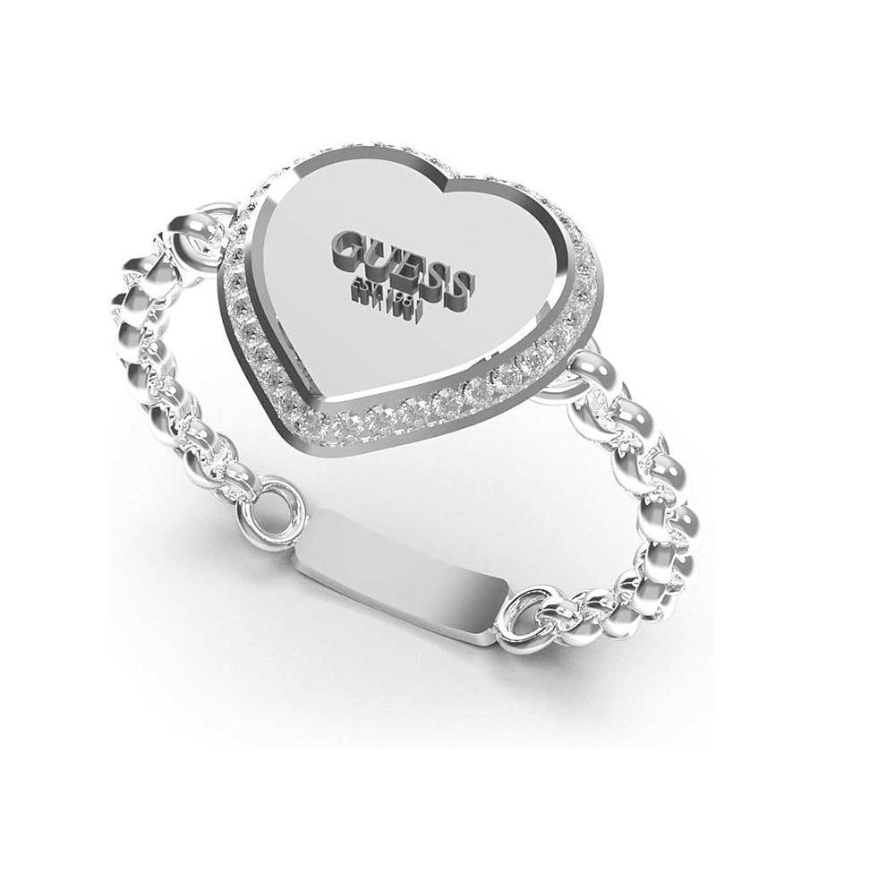 Anello Donna Guess Fine Hear JUBR01429JWRH