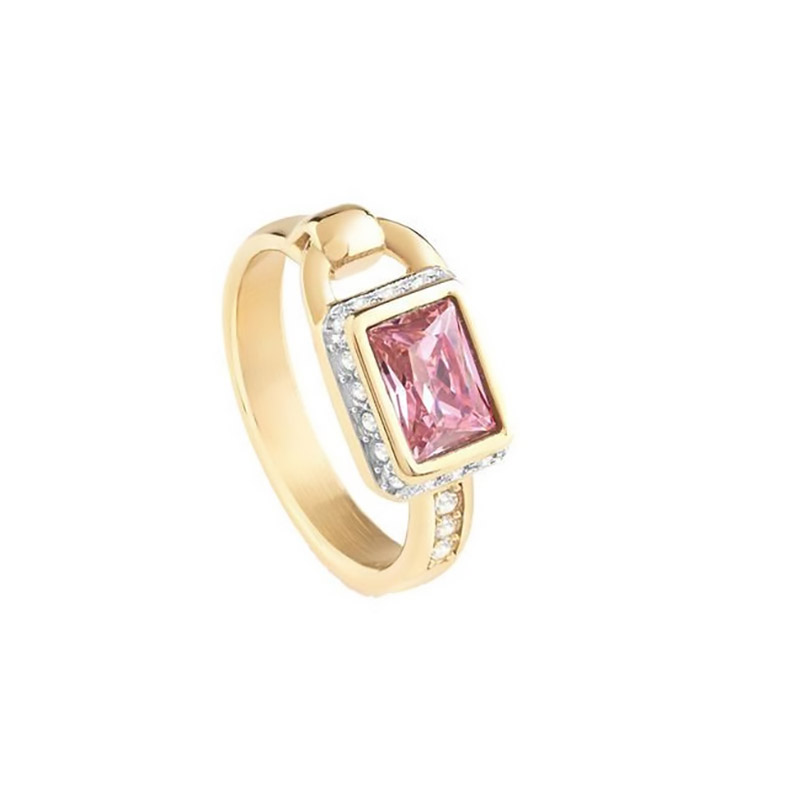 Anello Donna Guess Shiny Padlock JUBR02196JWYGPK