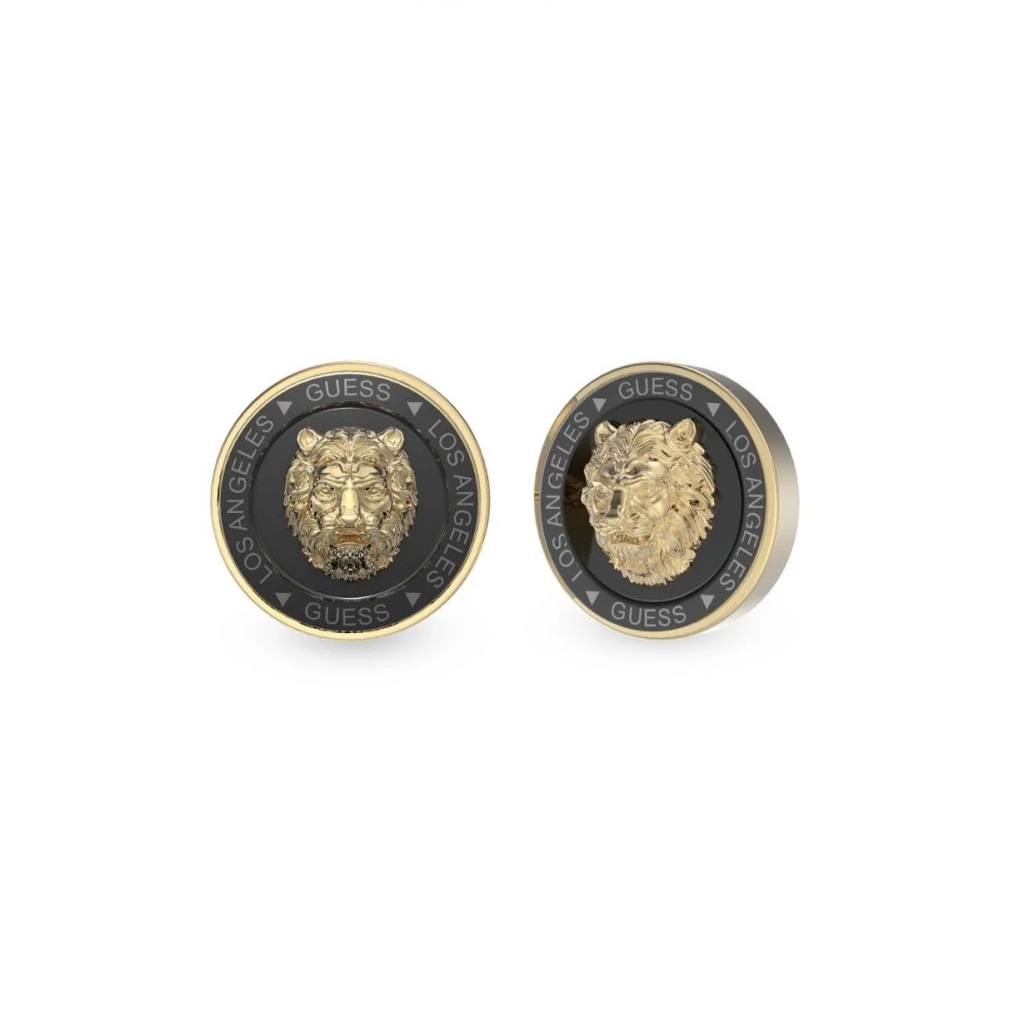 Orecchini Uomo Guess Lion King JUME01318JWYGYBT/U