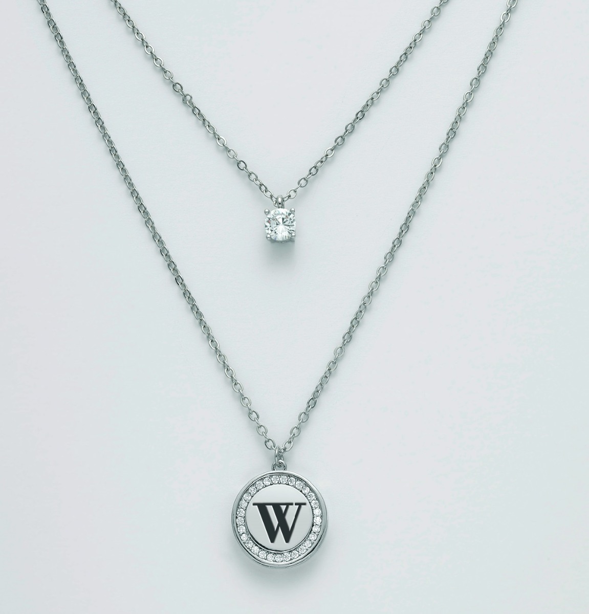 Collana Kiara Letters Collier KCLD3905B-W