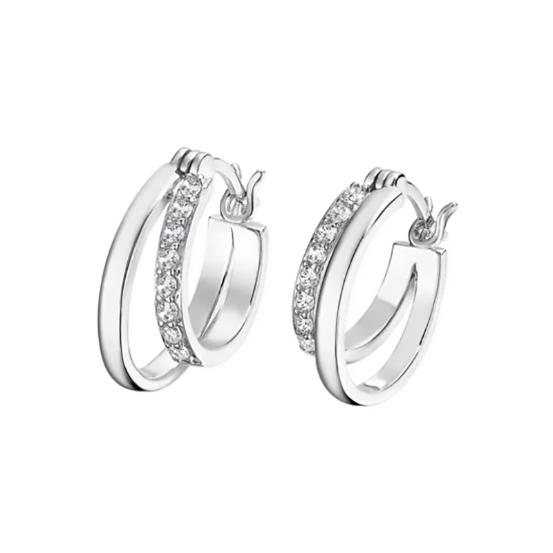 Orecchini Lotus Silver LP3511-4/1