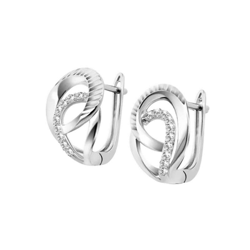 Orecchini Lotus Silver LP3695-4/1