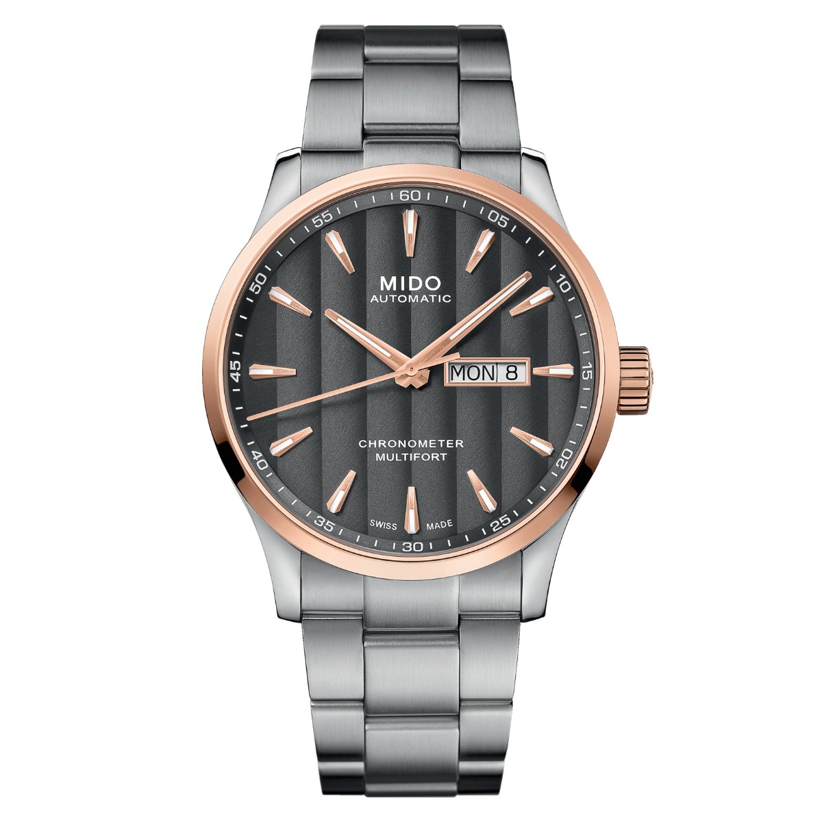 Orologio acciaio Mido Multifort Chronometer 1 M038.431.21.061.00