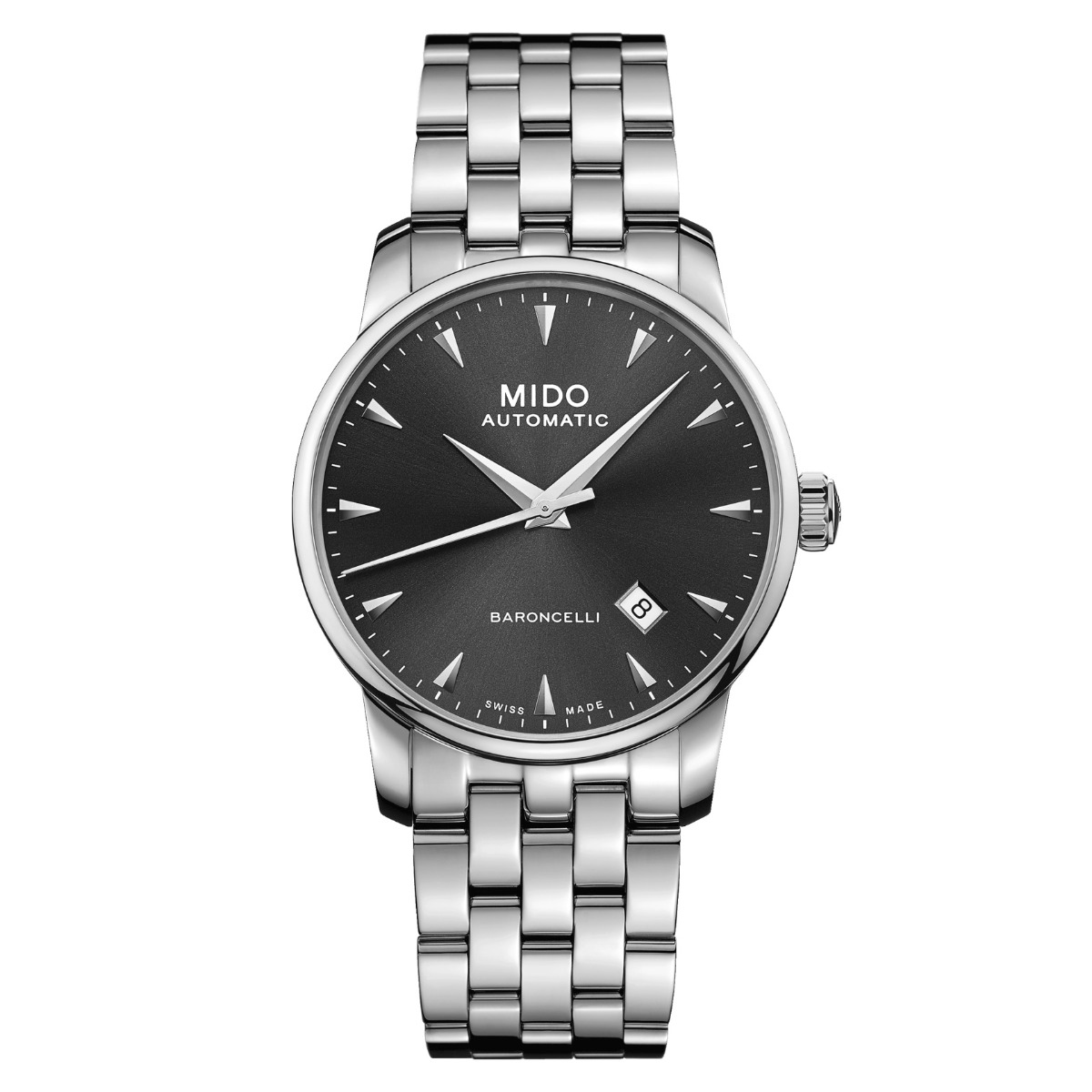 Orologio acciaio Mido Baroncelli Tradition M8600.4.18.1