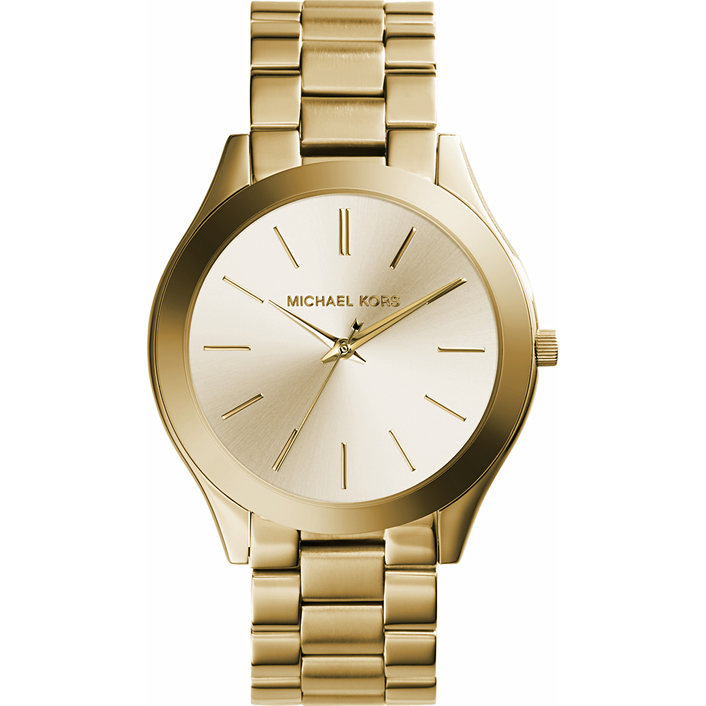 Orologio acciaio Michael Kors Slim Runway MK3179