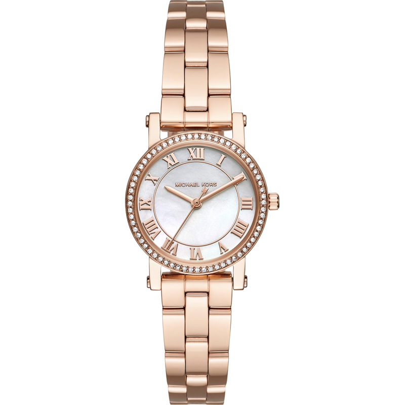 Orologio acciaio Michael Kors Petite Noire MK3558