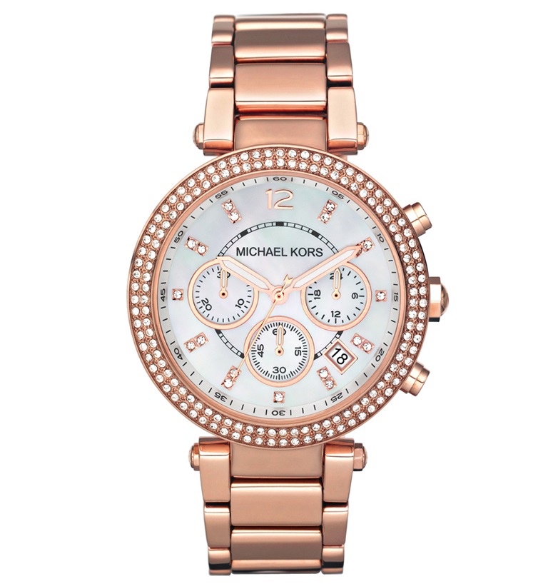 Orologio acciaio Michael Kors Parker MK5491