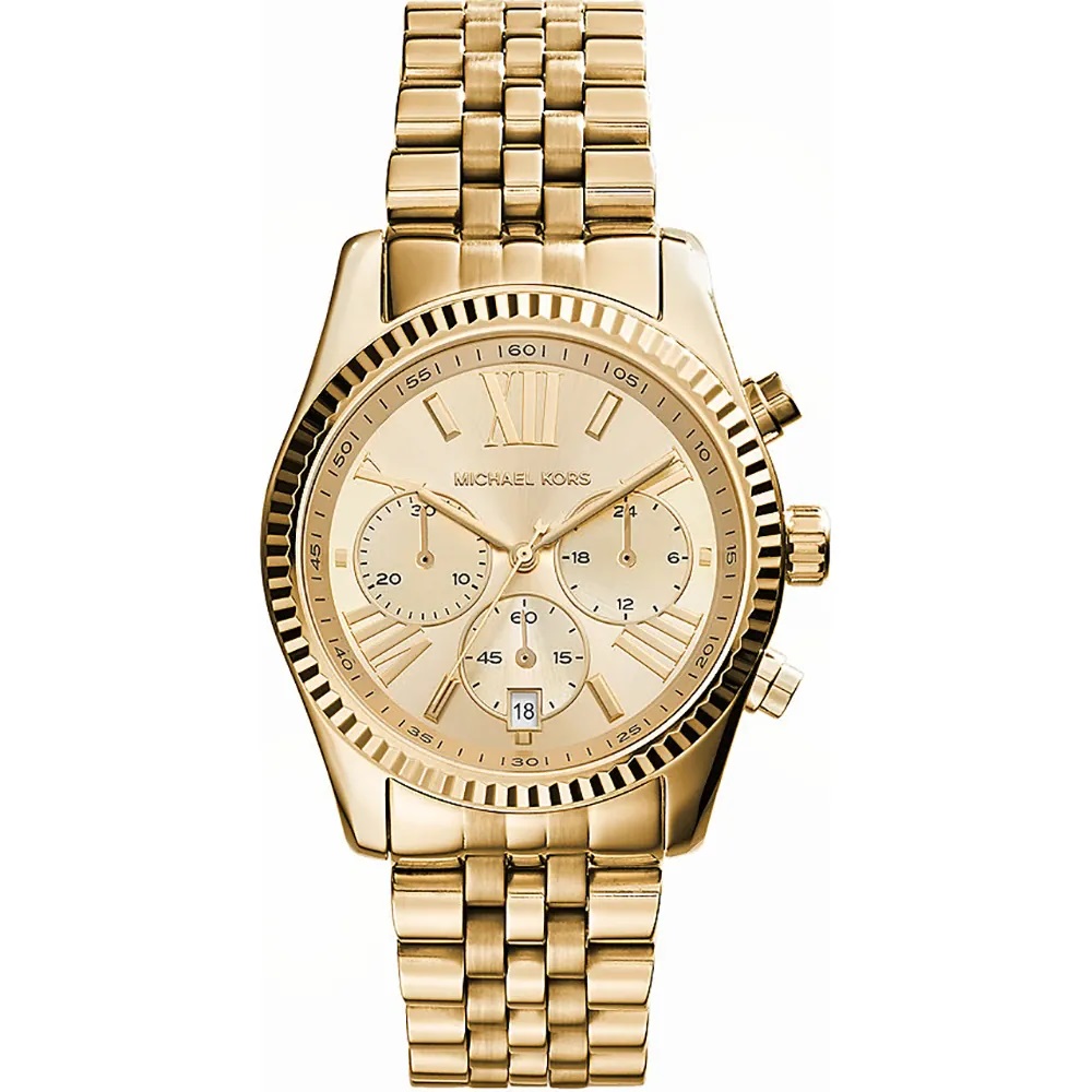 Orologio acciaio Michael Kors Lexington MK7378
