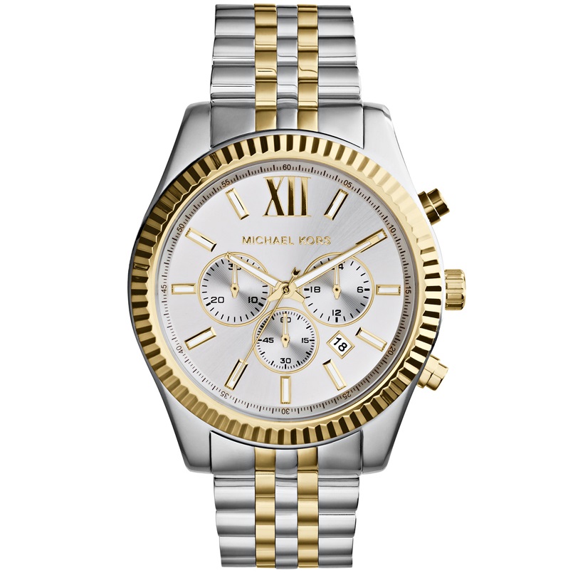 Orologio acciaio Michael Kors Lexington Big MK8344