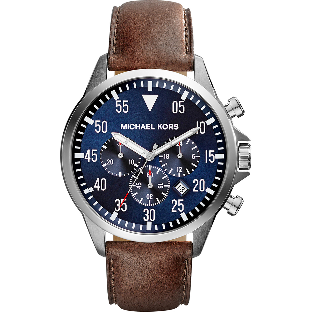 Orologio pelle Michael Kors Gage MK8362