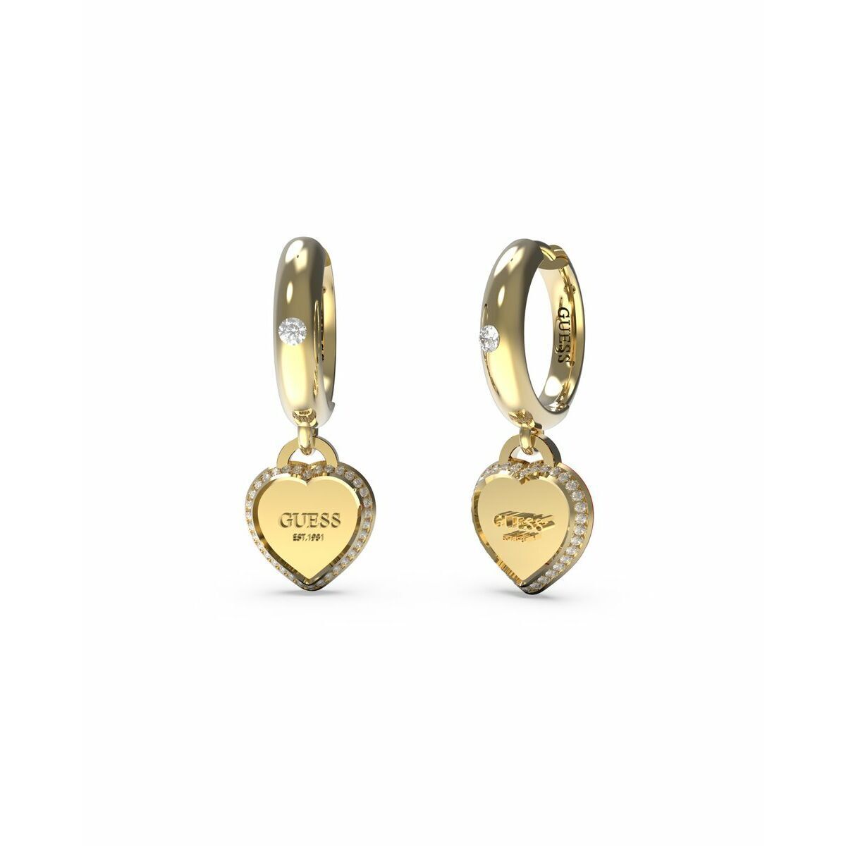 Orecchini Donna Guess Fine Heart JUBE01426JWYGT