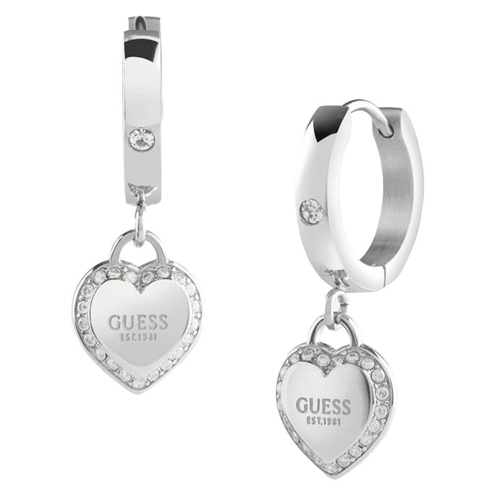 Orecchini Donna Guess Fine Heart JUBE01426JWRHT