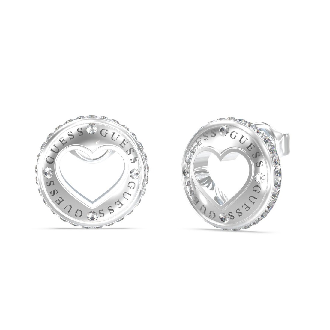 Orecchini Donna Guess Rolling Hearts Jube03341jwrht