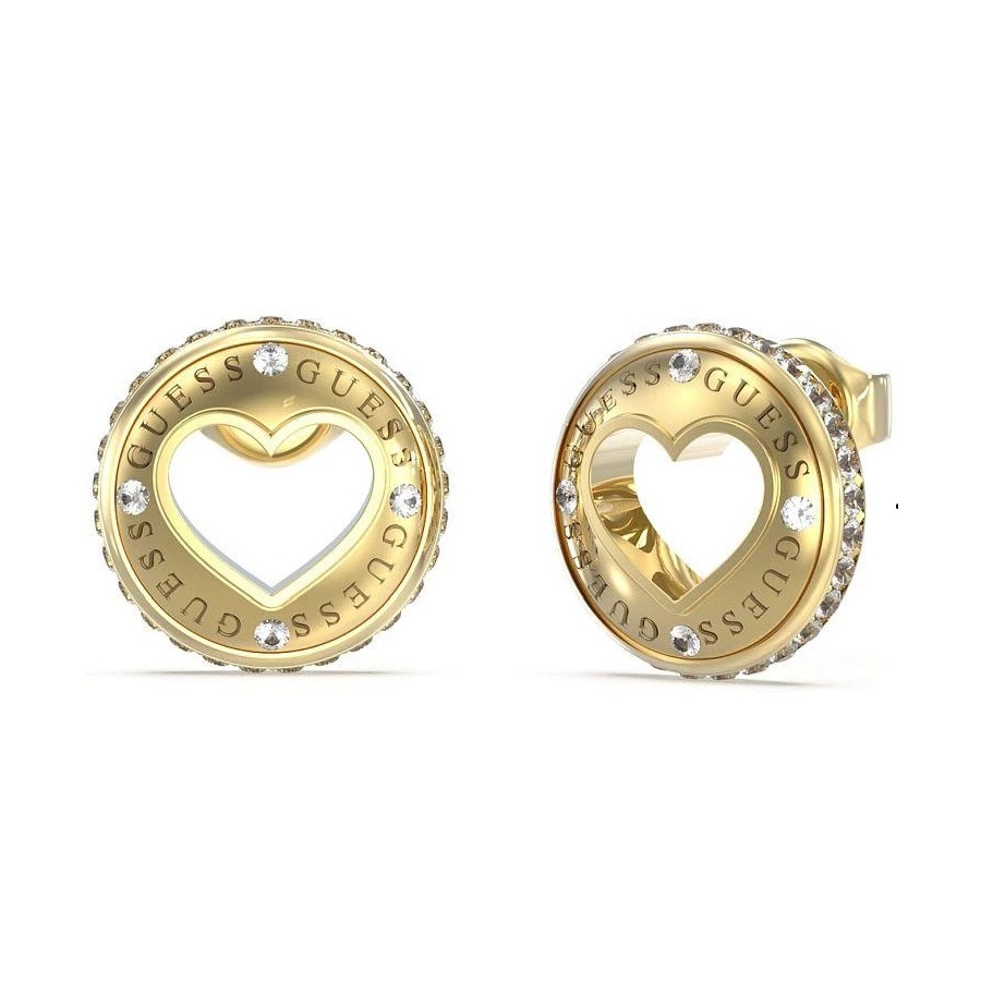 Orecchini Donna Guess Rolling Hearts JUBE03341JWYGT