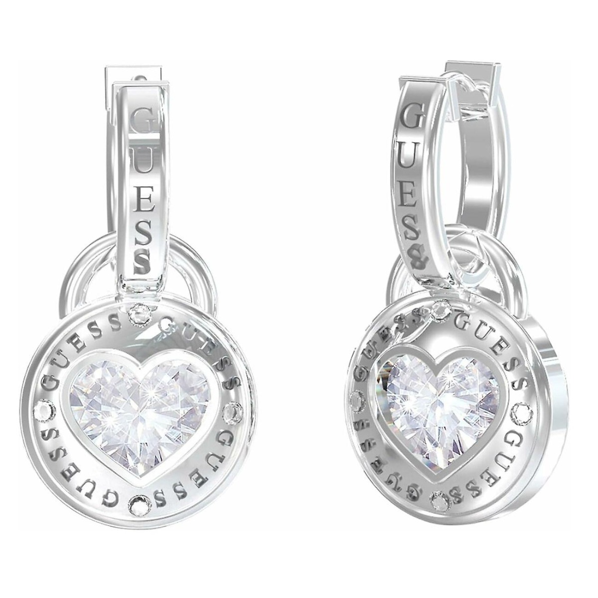 Orecchini Donna Guess Rolling Hearts JUBE03351JWRHT