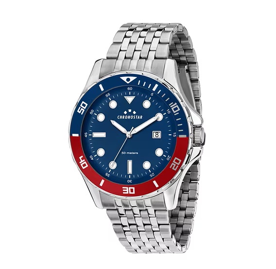 Orologio&#x20;acciaio&#x20;Chronostar&#x20;Captain&#x20;R3753318002