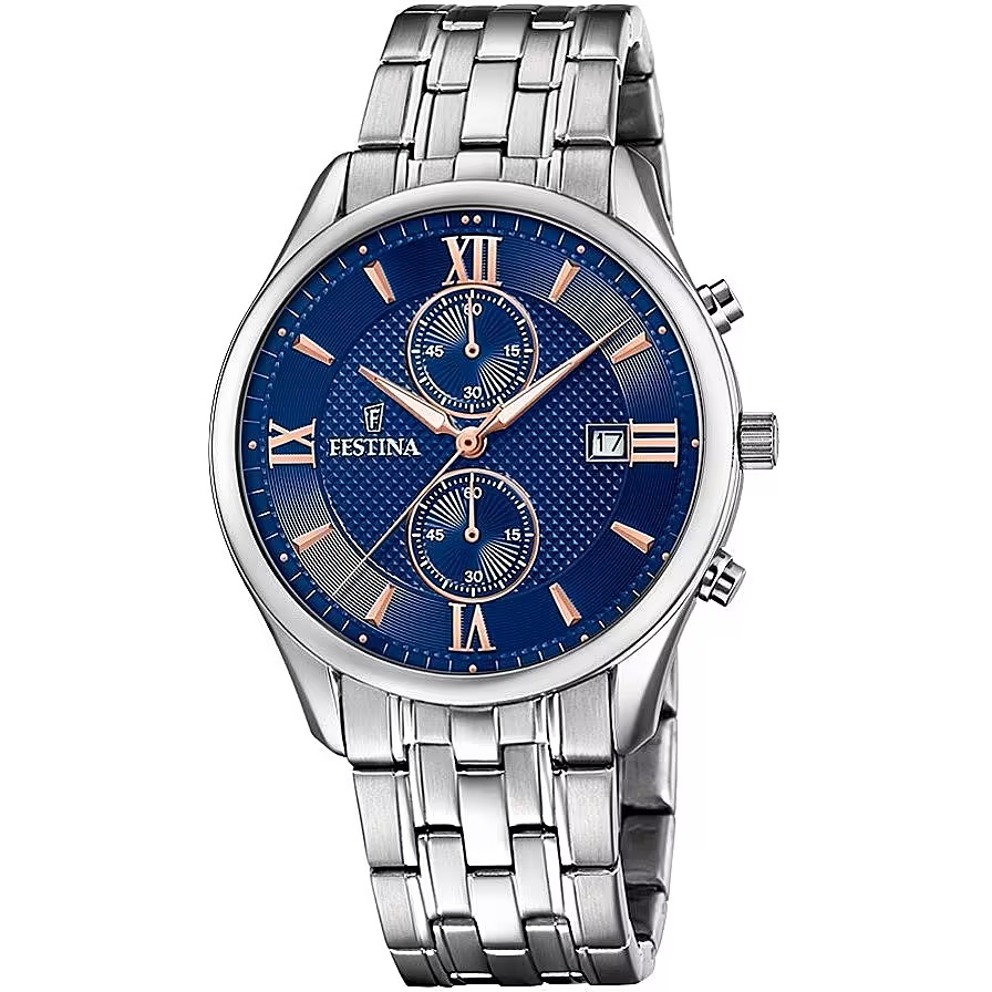 Orologio acciaio Festina Timeless F6854/6