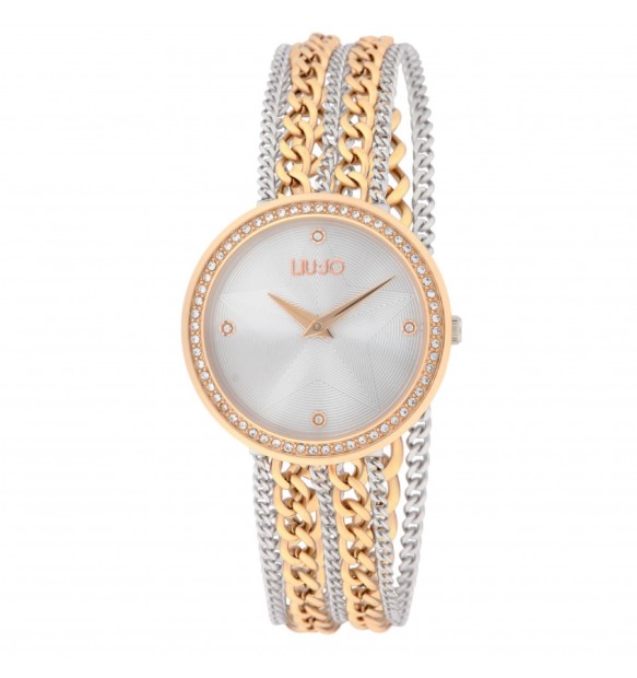Orologio acciaio Liu Jo Chains TLJ2537