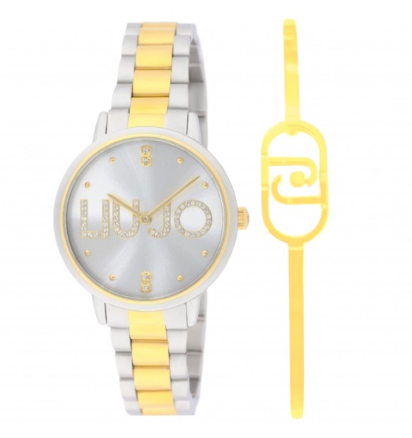 Orologio acciaio Liu Jo Couple Essence Set con Bracciale TLJ2520