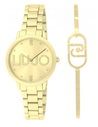 Orologio&#x20;acciaio&#x20;Liu&#x20;Jo&#x20;Couple&#x20;Essence&#x20;Set&#x20;con&#x20;Bracciale&#x20;TLJ2518