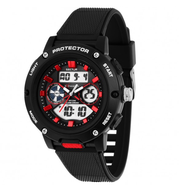 Orologio silicone Sector Ex-45 R3251293002