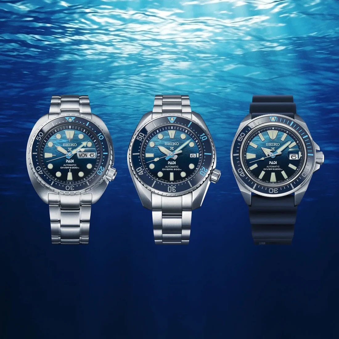 Orologio Seiko - Automatico PADI King Turtle Great Blue SRPK01K1 Orologio Seiko - Automatico PADI King Turtle Great Blue SRPK01K1