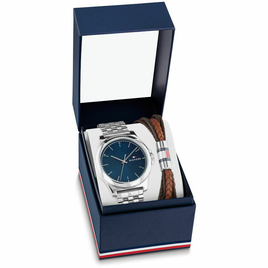 Orologio acciaio Tommy Hilfiger Norris con bracciale 2770173