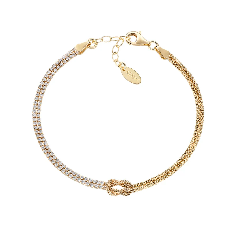 Bracciale Amen Nodo d'Amore OTBRNOAMGBZ16