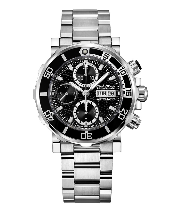 Orologio acciaio Paul Picot Yachtman III 1127ZNB