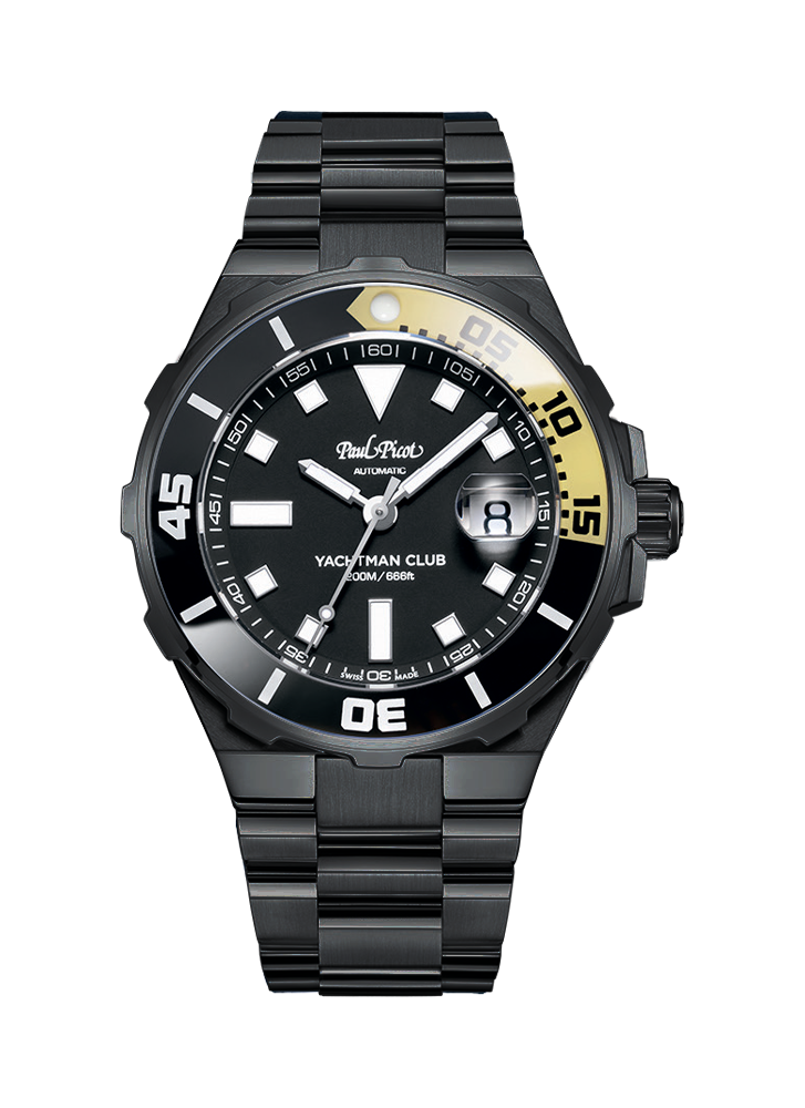 Orologio&#x20;acciaio&#x20;Paul&#x20;Picot&#x20;Yacktman&#x20;Club&#x20;1251N-ZNG