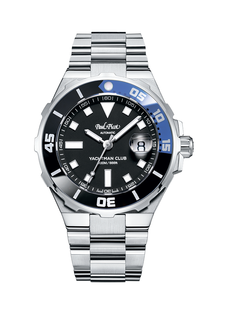 Orologio&#x20;acciaio&#x20;Paul&#x20;Picot&#x20;Yacktman&#x20;Club&#x20;1251ZLN