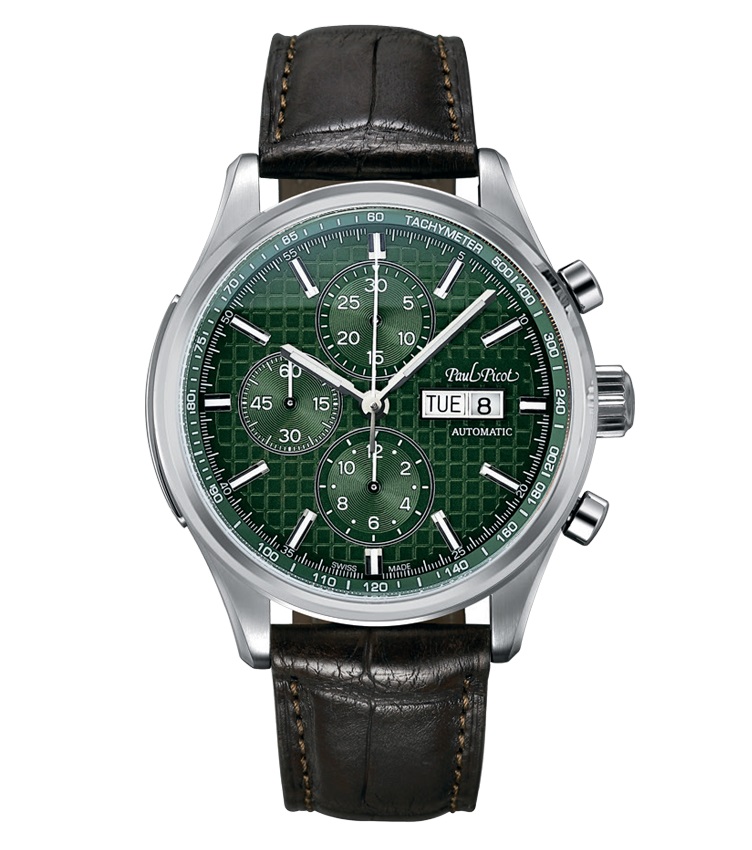 Orologio pelle Paul Picot Gentleman Blazer 4309.20E60C