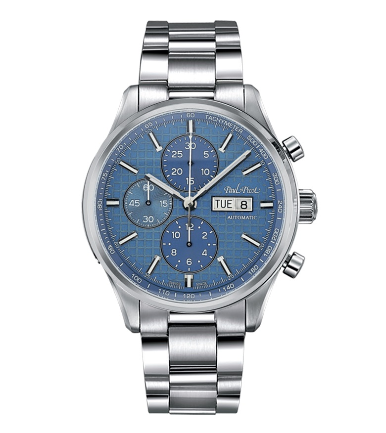 Orologio&#x20;acciaio&#x20;Paul&#x20;Picot&#x20;Gentleman&#x20;Blazer&#x20;4309.20B6520