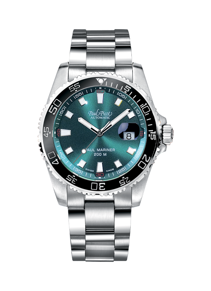 Orologio acciaio Paul Picot Paul Mariner III 4352SG-CNV