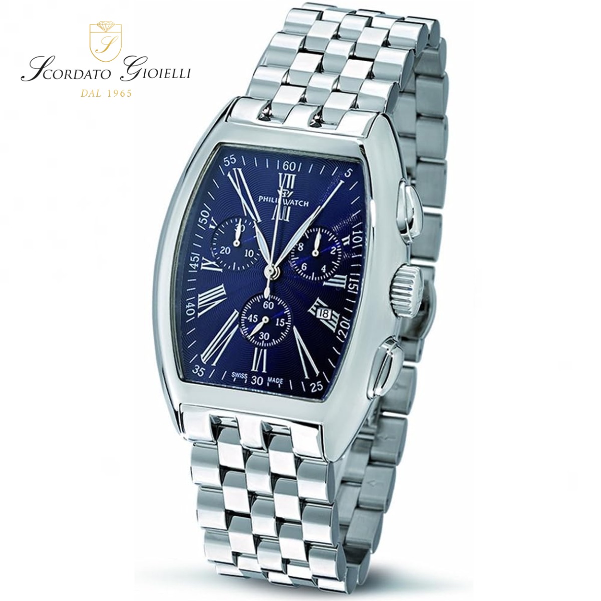 Orologio acciaio Philip Watch Panama R8273985135