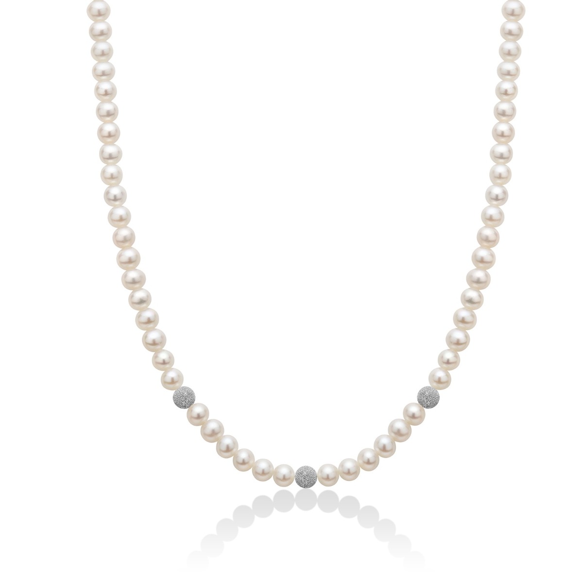 Collana Yukiko Perle boule e fantasia PCL1701BYV