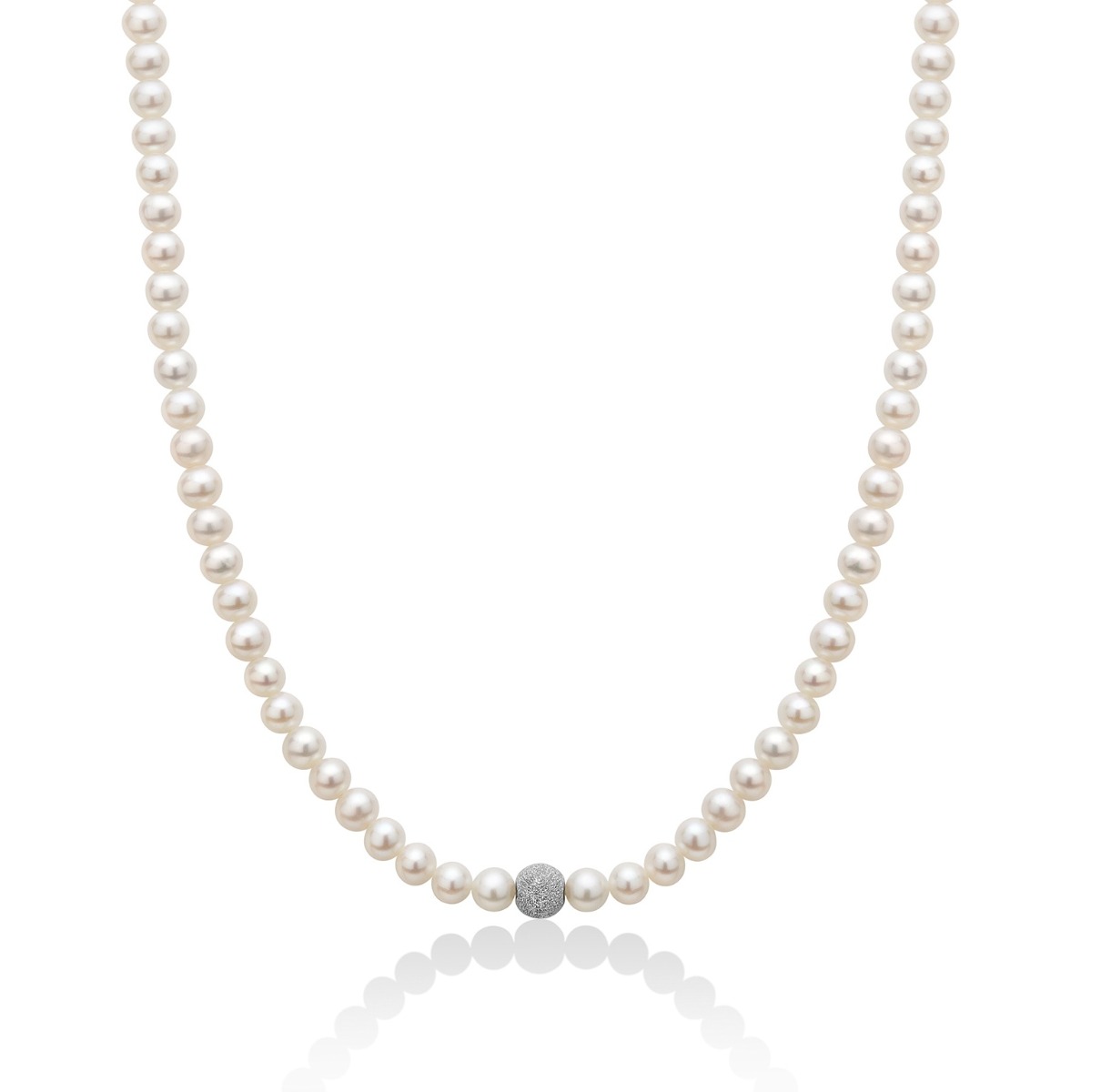 Collana Yukiko Perle boule e fantasia PCL6967Y