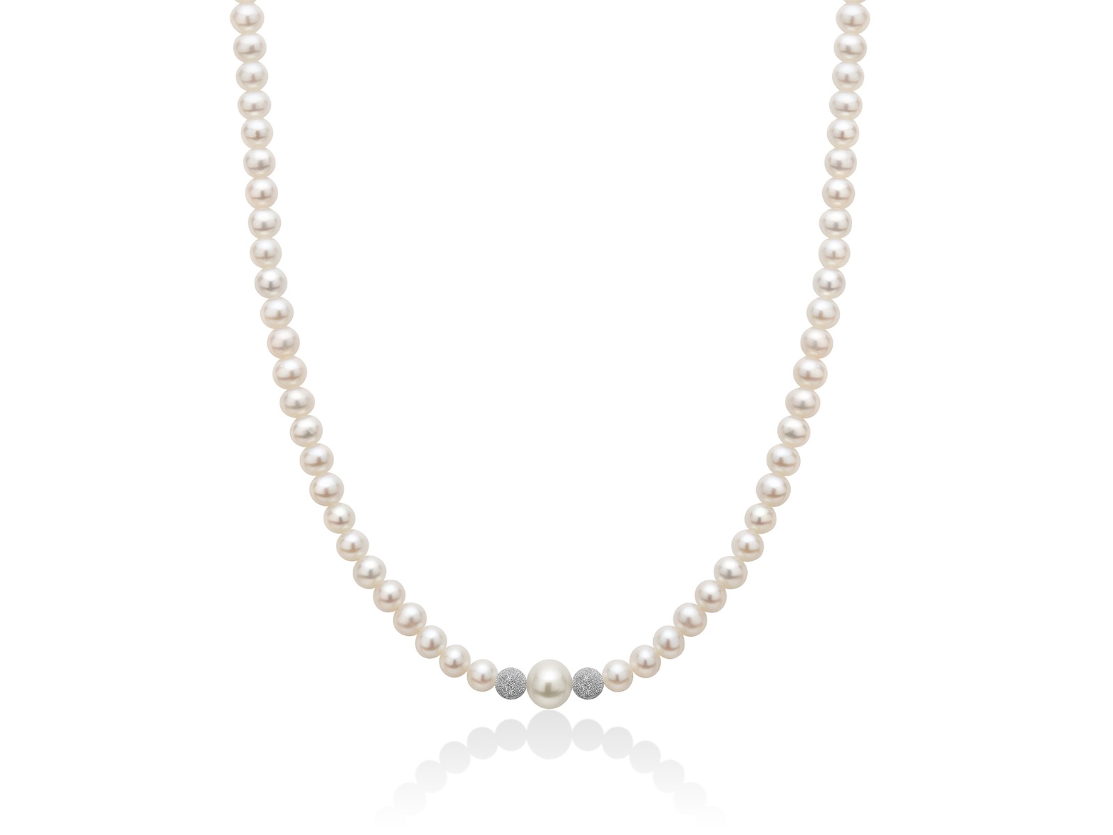 Collana Yukiko Perle boule e fantasia PCL3079YV