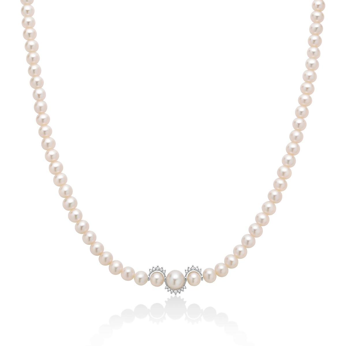 Collana Yukiko Perle boule e fantasia PCL6583Y