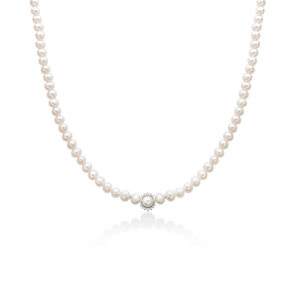 Collana Yukiko Perle boule e fantasia PCL6603Y