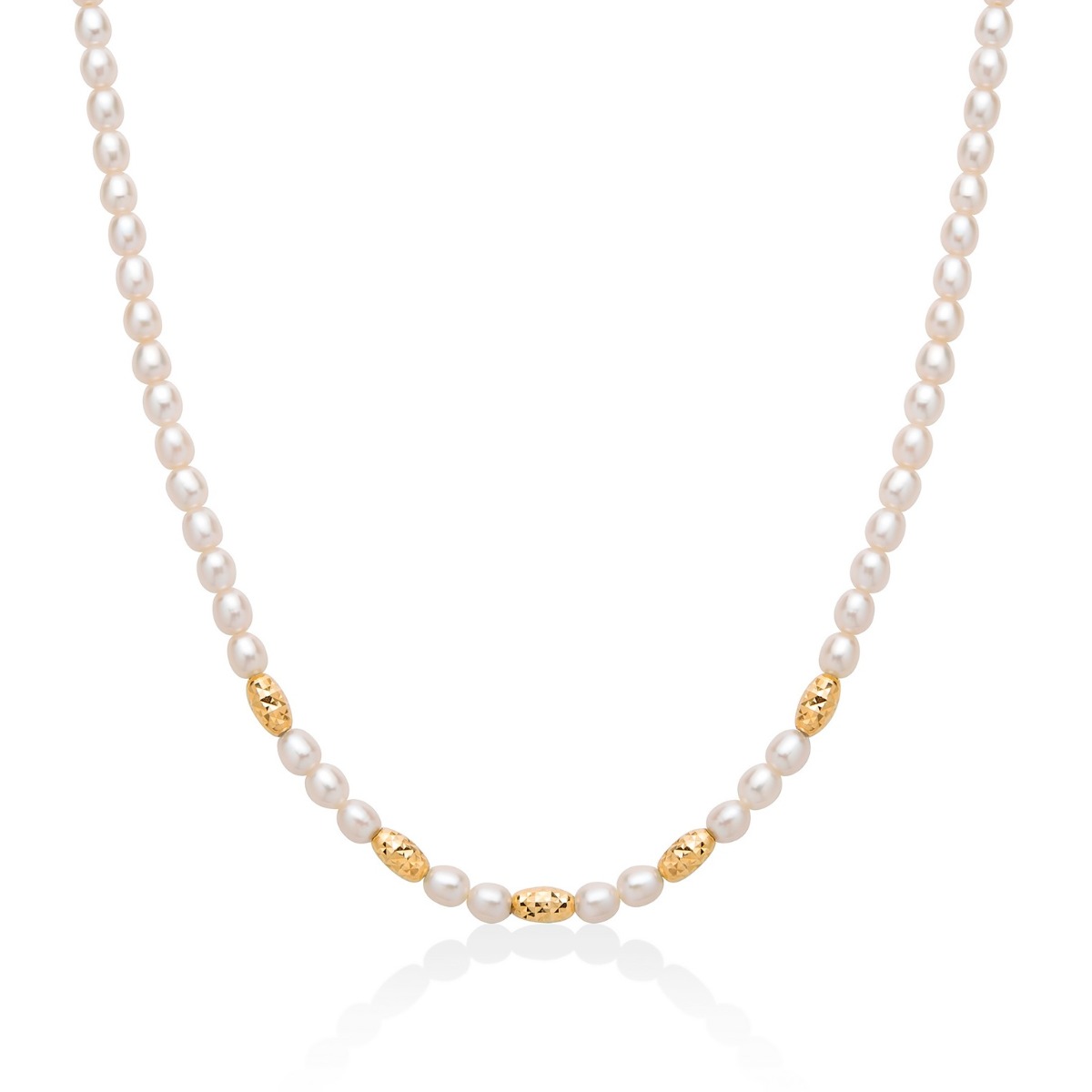 Collana Yukiko Trendy Pepite di perle PCL6648GY