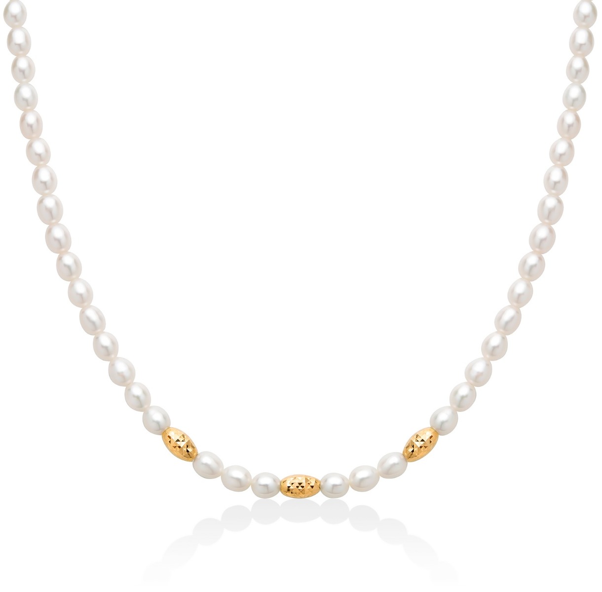 Collana Yukiko Trendy Pepite di perle PCL6653GY