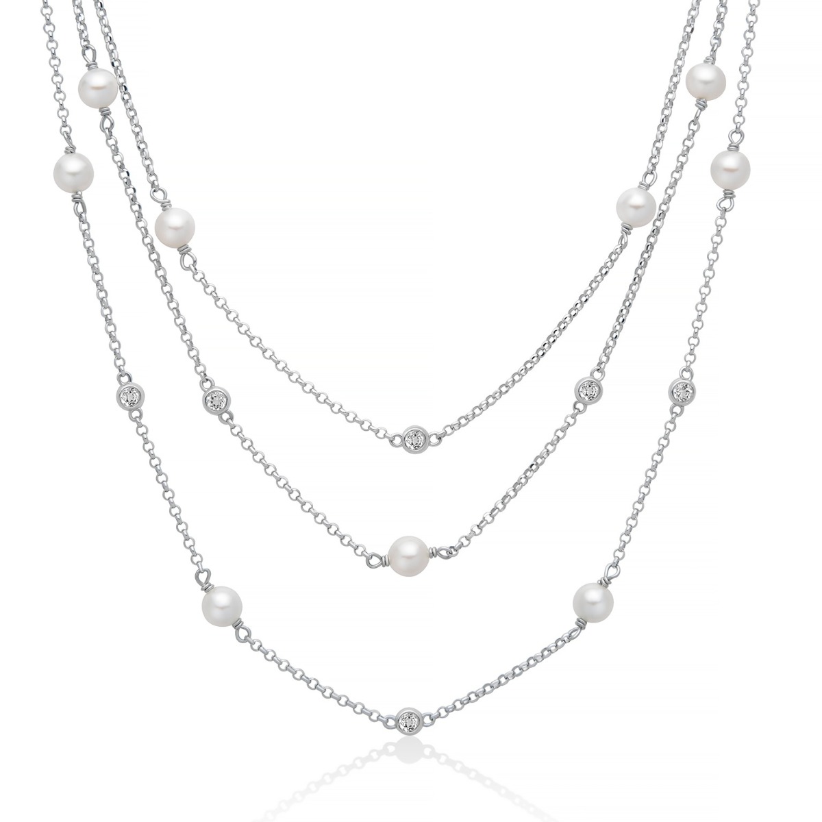 Collana Yukiko Trendy Perle 925 PCL6816