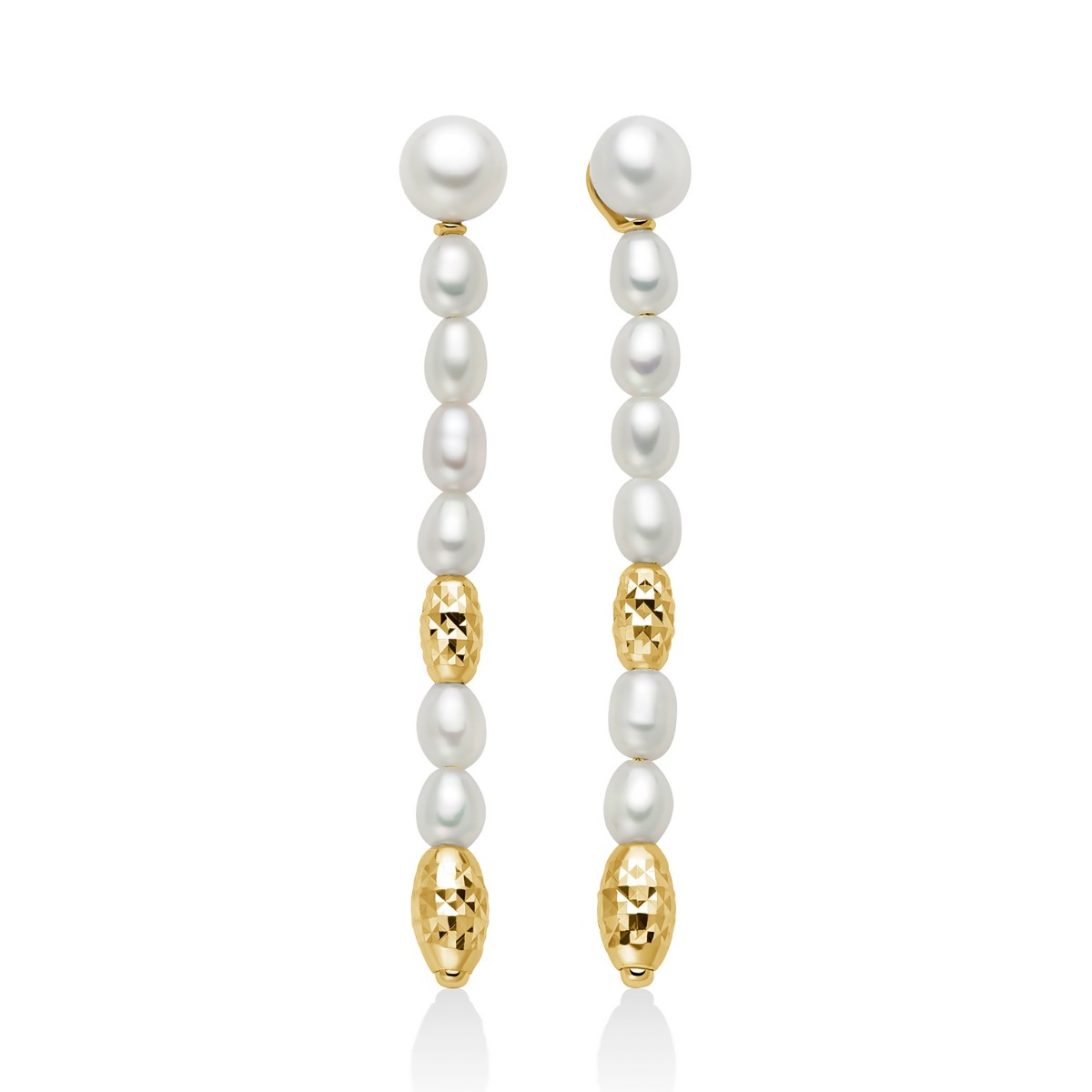 Orecchini Yukiko Trendy Pepite di perle PER2793GY