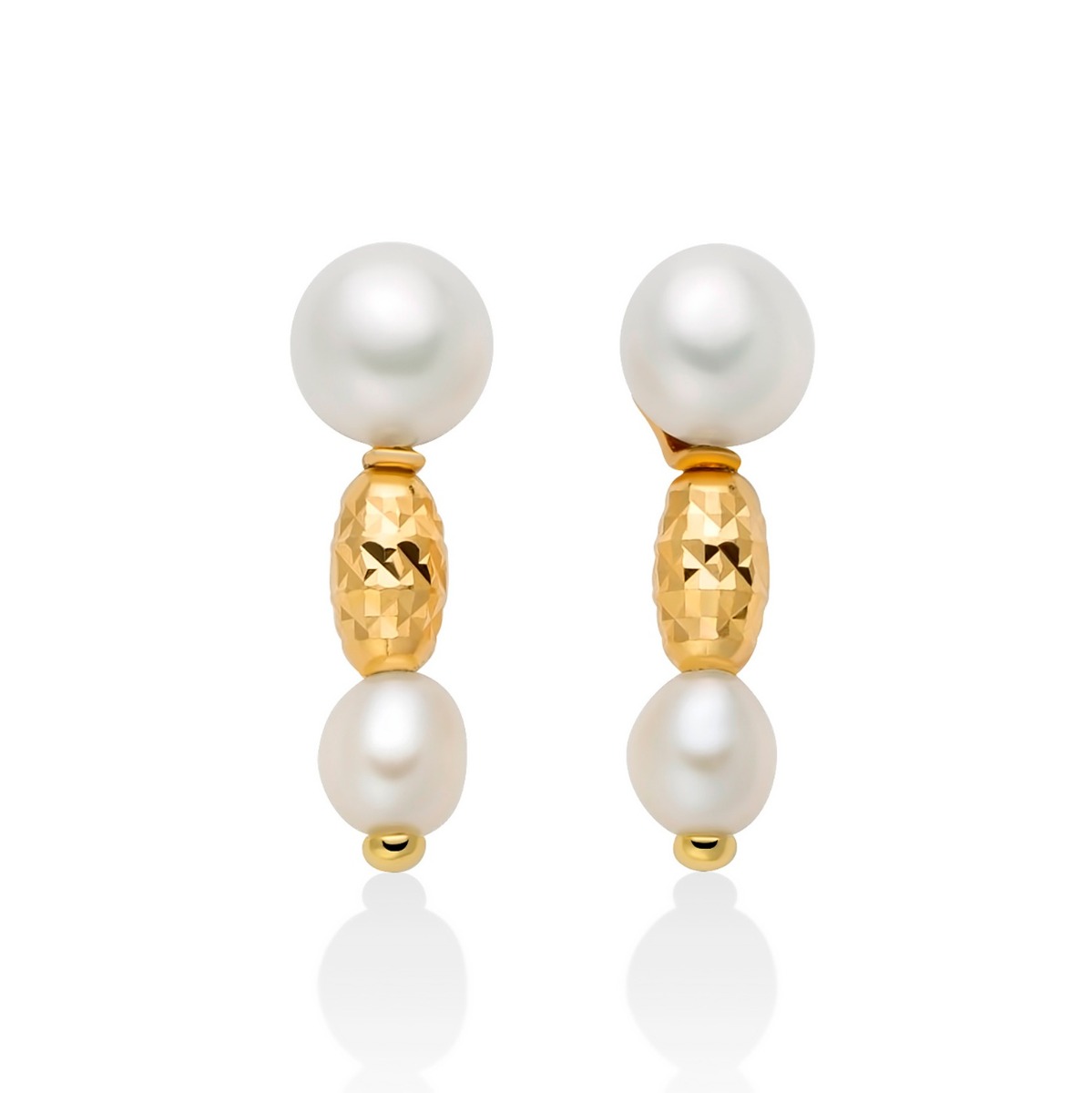 Orecchini Yukiko Trendy Pepite di perle PER2794GY