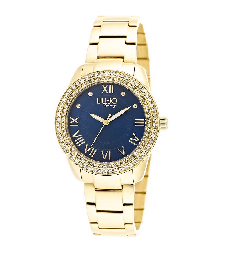 Orologio acciaio Liu Jo Princess Blu Gold TLJ899